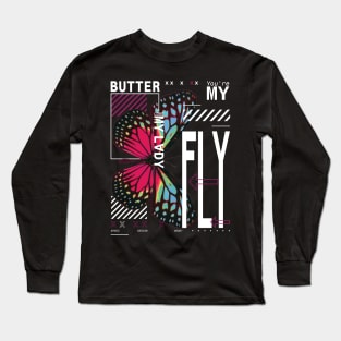 Butterfly Long Sleeve T-Shirt